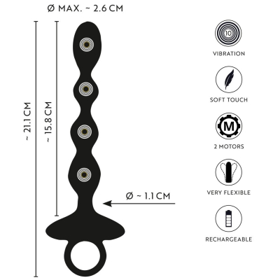 ANOS Flexible Anal Beads