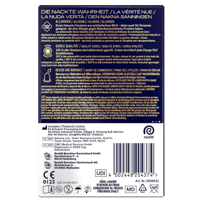 Durex Intensity pack of 20