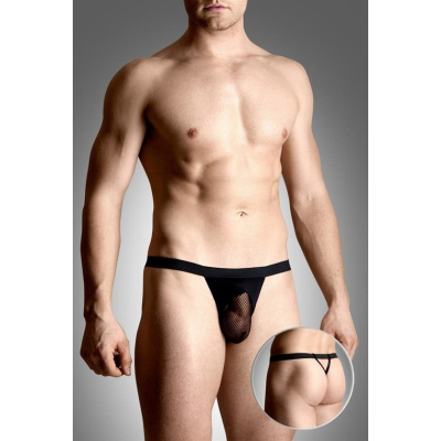 Mens thongs 4494 czarny