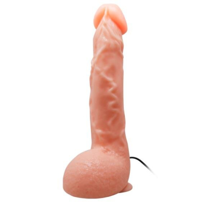 Top sex Toy Penis Dldo 25 cm with vibro Flesh