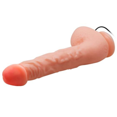 Top sex Toy Penis Dldo 25 cm with vibro Flesh