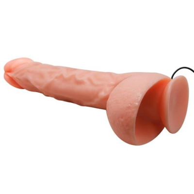 Top sex Toy Penis Dldo 25 cm with vibro Flesh