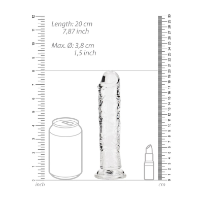 Straight Realistic Dildo with Suction Cup - 7\'\' / 18