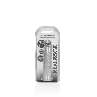Straight Realistic Dildo with Suction Cup - 7\'\' / 18