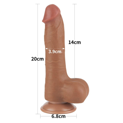 Dildo z przyssawką 20,8 cm Lovetoy