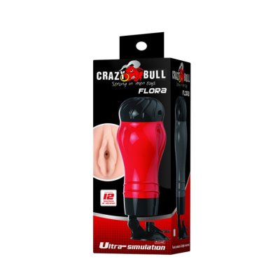 Masturbator Ciasa wagina Crazy Bull Flora Red Vagina LyBaile 28cm