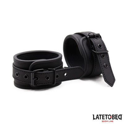Solid black wrist