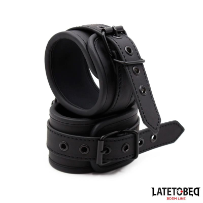 Solid black wrist