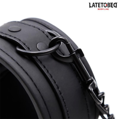 Solid black wrist