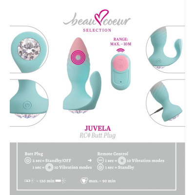beau coeur Juvela RC Butt Plug