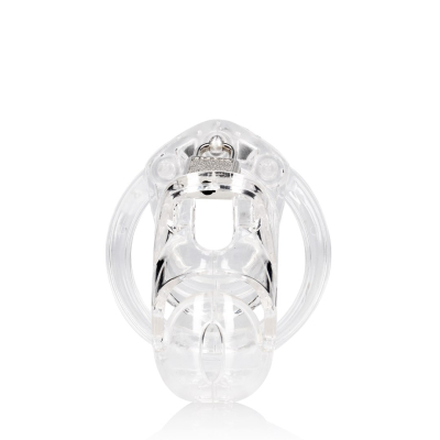 Model 25 - Chastity Cage - 3.5\'\' / 9 cm - Transparent