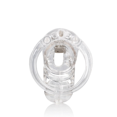 Model 25 - Chastity Cage - 3.5\'\' / 9 cm - Transparent