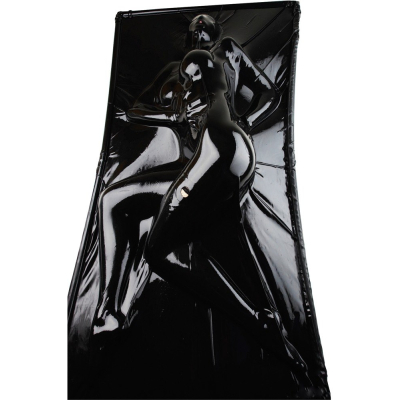 Latex Vacuum Bed Black