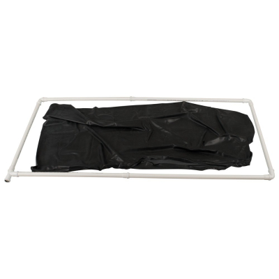 Latex Vacuum Bed Black