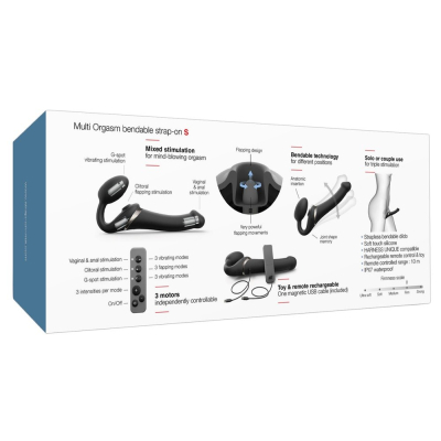 Multi Orgasm Bendable S Black
