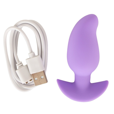 Cuties Vibrating Plug Purple