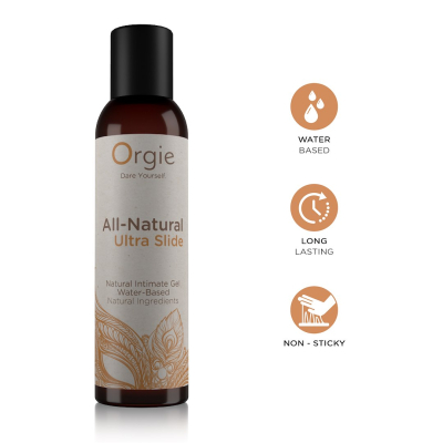 Orgie All-Natural Ultra Slide Natural Water-Based Intimate Gel
