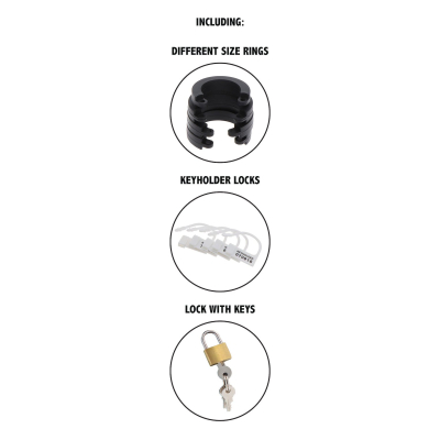 Chastity Cock Cage Silicone Small