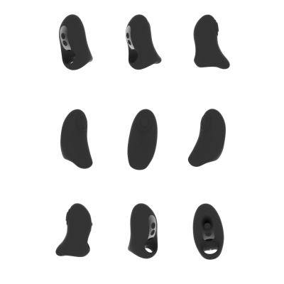 Hana - Pulse Wave Finger Vibrator - Black