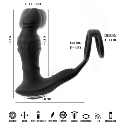 RC Vibrating Prostate Plug Nod
