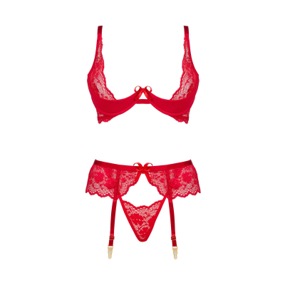 Rose set red