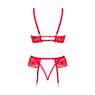 Rose set red