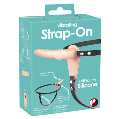 Strap-On z wibracjami 15,7cm Pełna regulacja