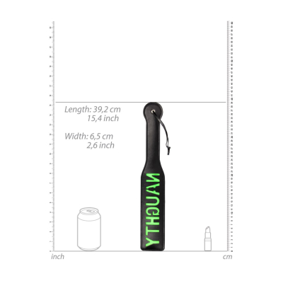Naughty Paddle - Glow in the Dark - Neon Green