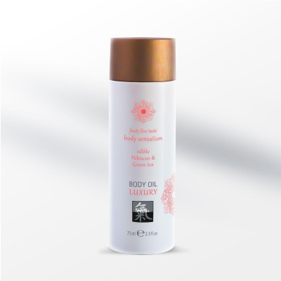 Luxury Body oil edible - Hibiskus & Green Tea
