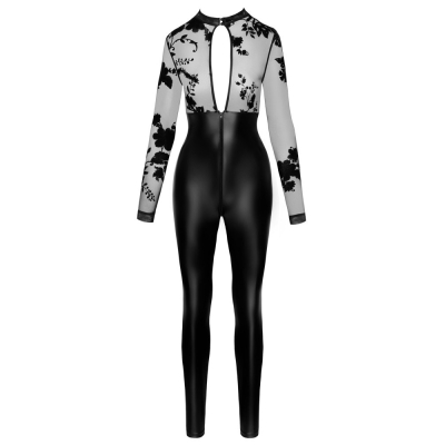 Jumpsuit Flock Print M