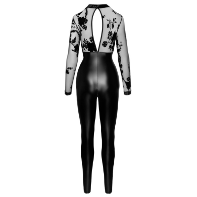 Jumpsuit Flock Print M