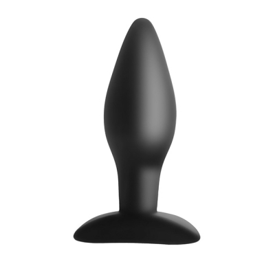Silicone Butt Plug Medium Black