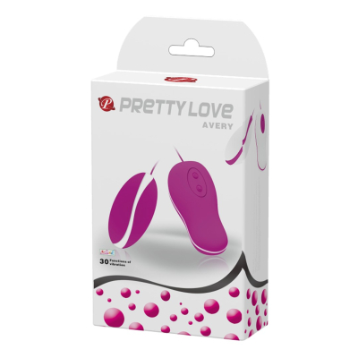 Jajeczko sterowane pilotem 30 różnych wibracji Avery Pretty Love