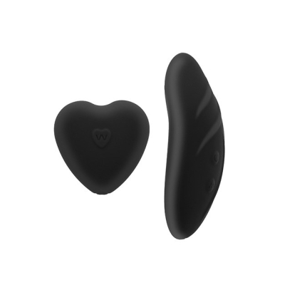 S Pleasures Premium Panty Vibe Sweetheart External Massager Black