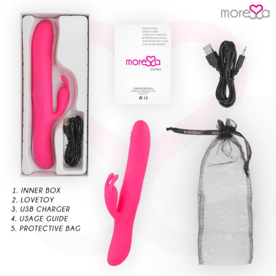 MORESSA - SOMER PREMIUM VIBRATOR WITH MULTIPLE ROTATION