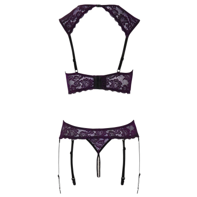 Shelf Bra Set Purple 75B/S