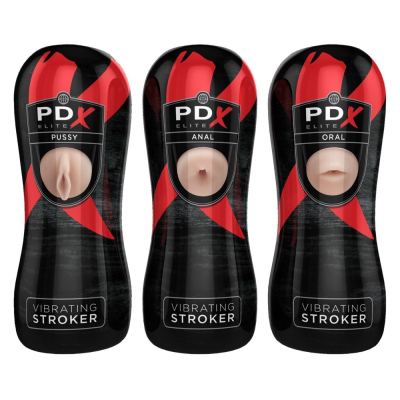 PEE Vibrating Stroker Display