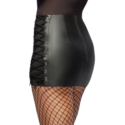 Leather Skirt L