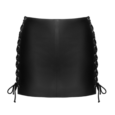 Leather Skirt L