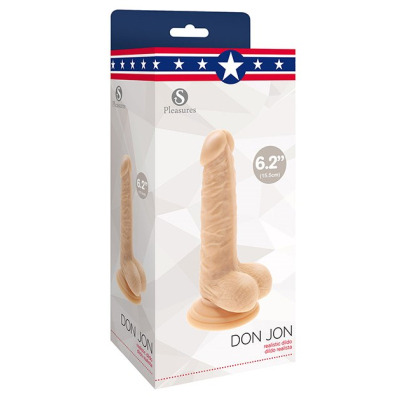 Don Jon Realistic Dildo 6.2\' / 15.5cm