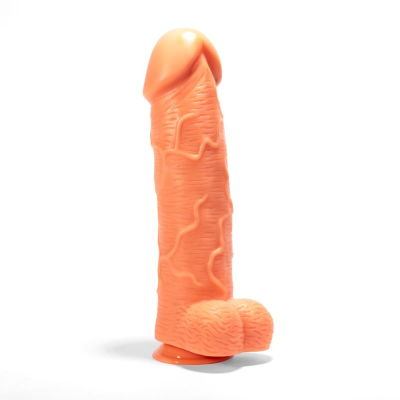 Ogromne użyłowane realistyczne dildo z przyssawką 35cm X-MEN