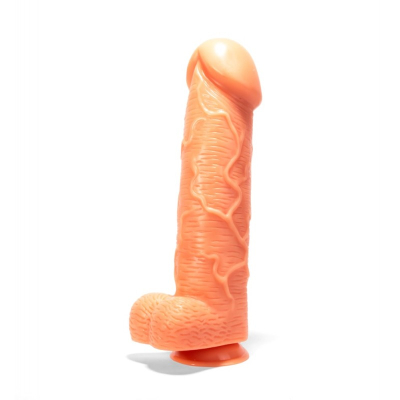 Ogromne użyłowane realistyczne dildo z przyssawką 35cm X-MEN