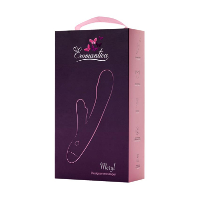 xVibromassager Eromantica MERYL, silicone, pink, 22,5 cm