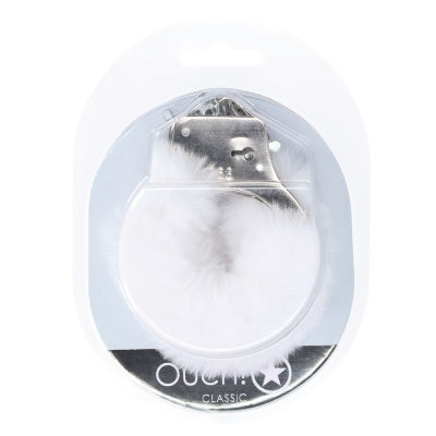 Classic Fluffy Handcuffs - White
