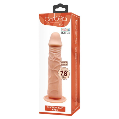 Realistyczne Dildo z mocną przyssawką Calvin 20cm Barbara