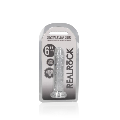 Straight Realistic Dildo with Suction Cup - 6\'\' / 14,5