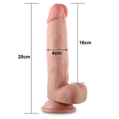 Dildo Lovetoy z przyssawką 20cm