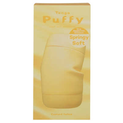 Tenga Puffy Custard Yellow