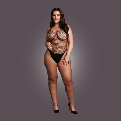 Body with Fishnet Structure - OSX - Black