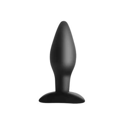 Silicone Butt Plug Small Black